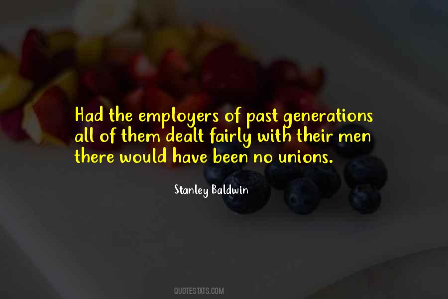 Quotes About Past Generations #714777