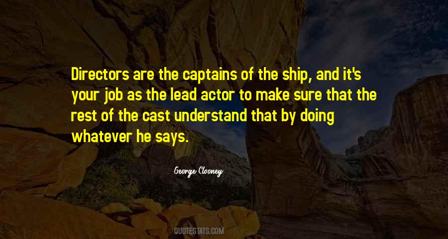 Quotes About Ship Captains #1432456