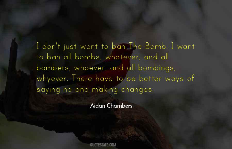 Quotes About Bombs #1283905