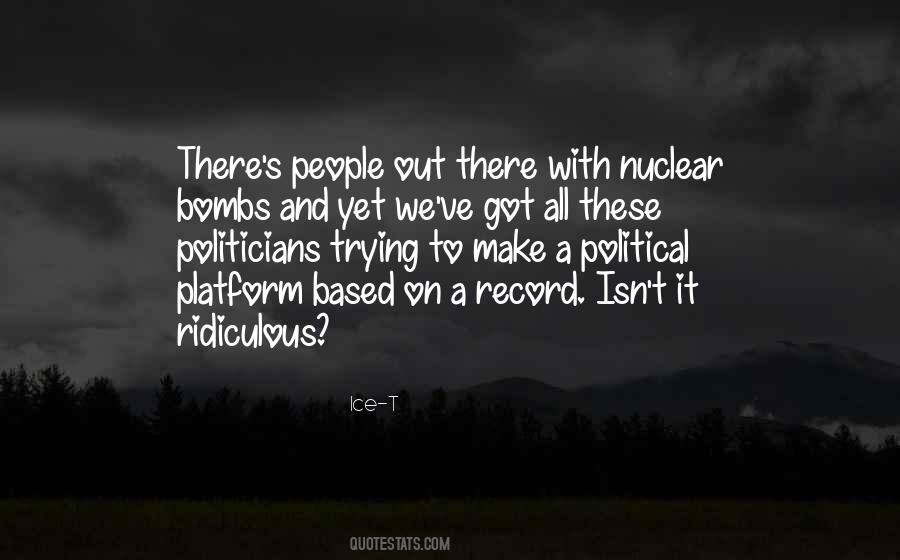 Quotes About Bombs #1293558