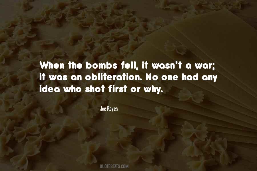 Quotes About Bombs #1400502