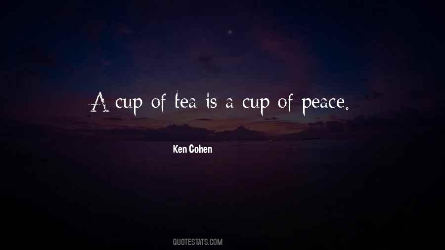 Quotes About Cup Of Tea #1028187