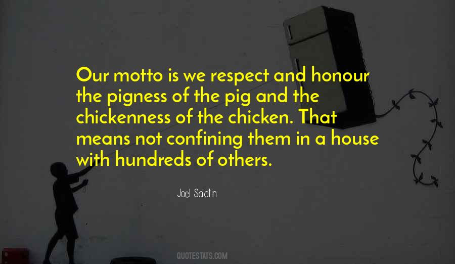 Quotes About Honour And Respect #663532