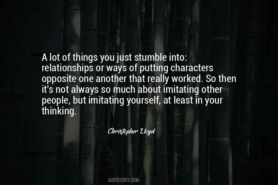 Quotes About Opposite Characters #746461