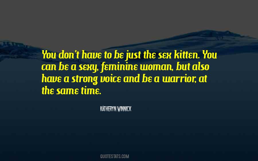 Quotes About A Warrior #1123578