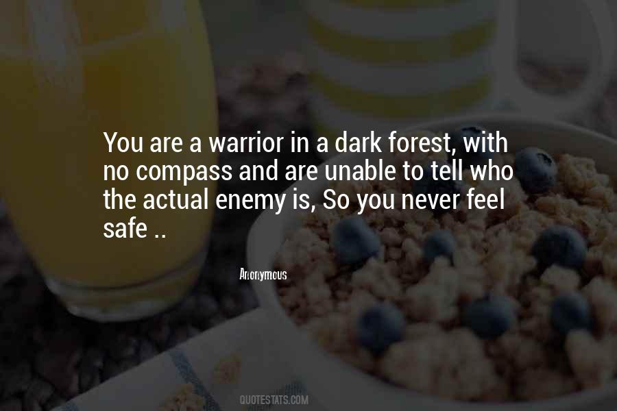 Quotes About A Warrior #1138871