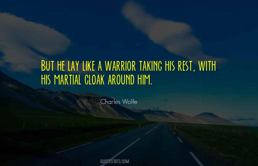 Quotes About A Warrior #1325418