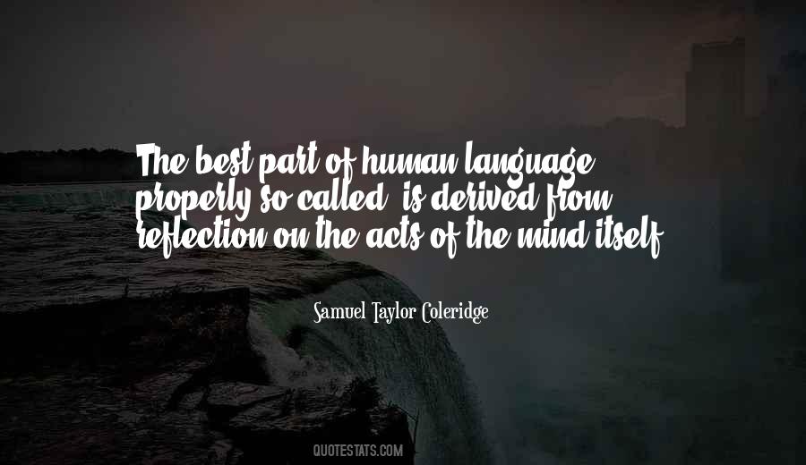 Quotes About Human Language #1798433