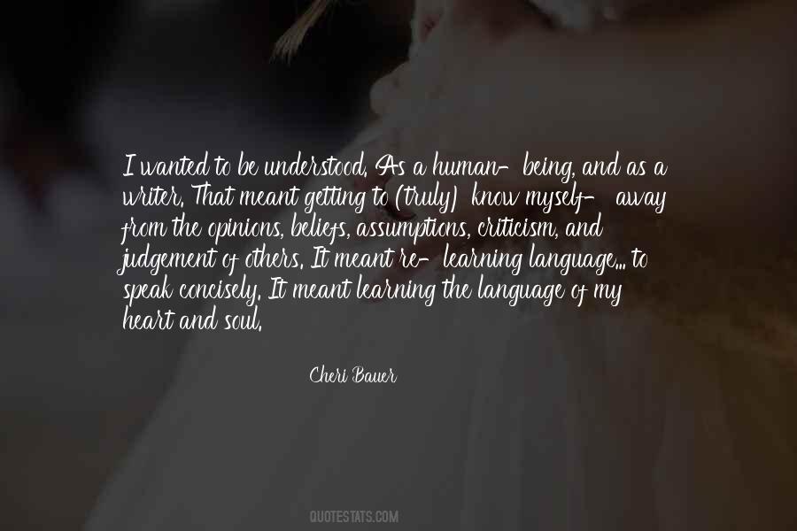Quotes About Human Language #180457
