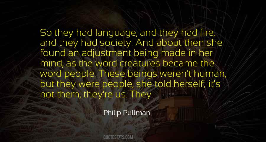 Quotes About Human Language #200896