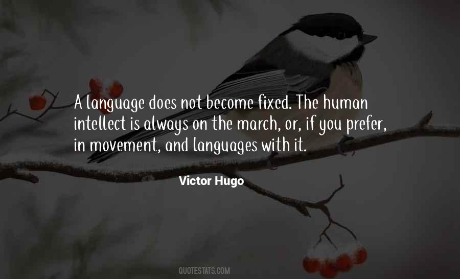 Quotes About Human Language #208537