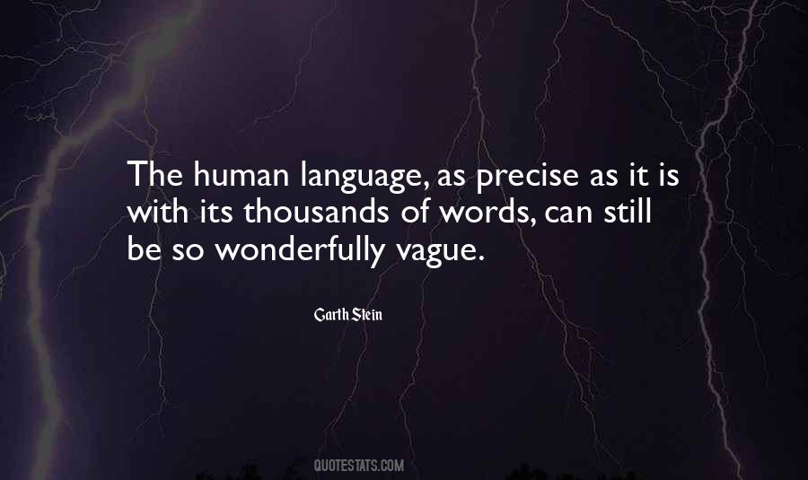 Quotes About Human Language #278645