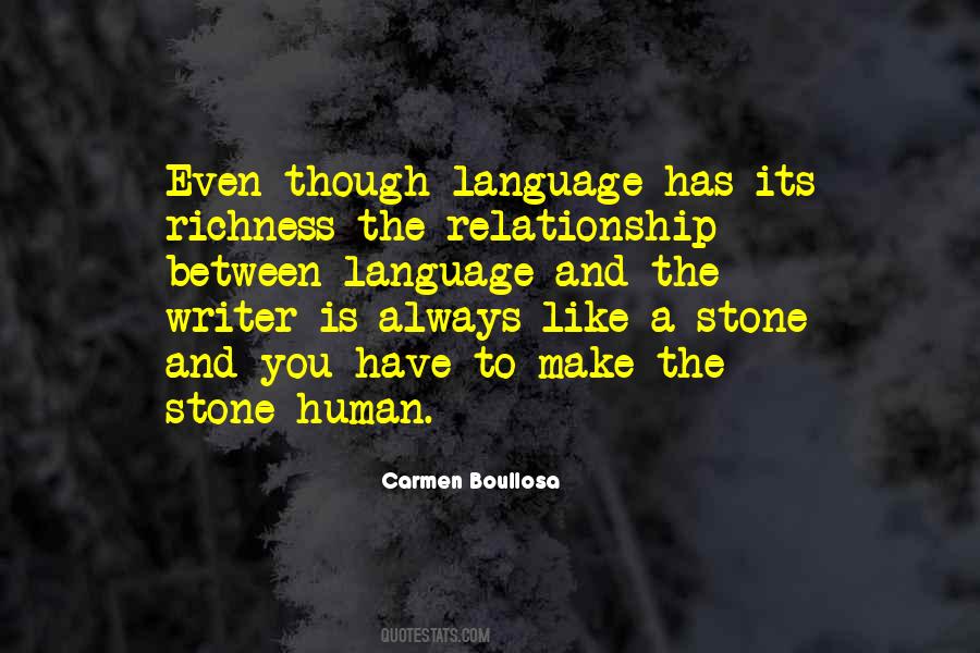 Quotes About Human Language #288870