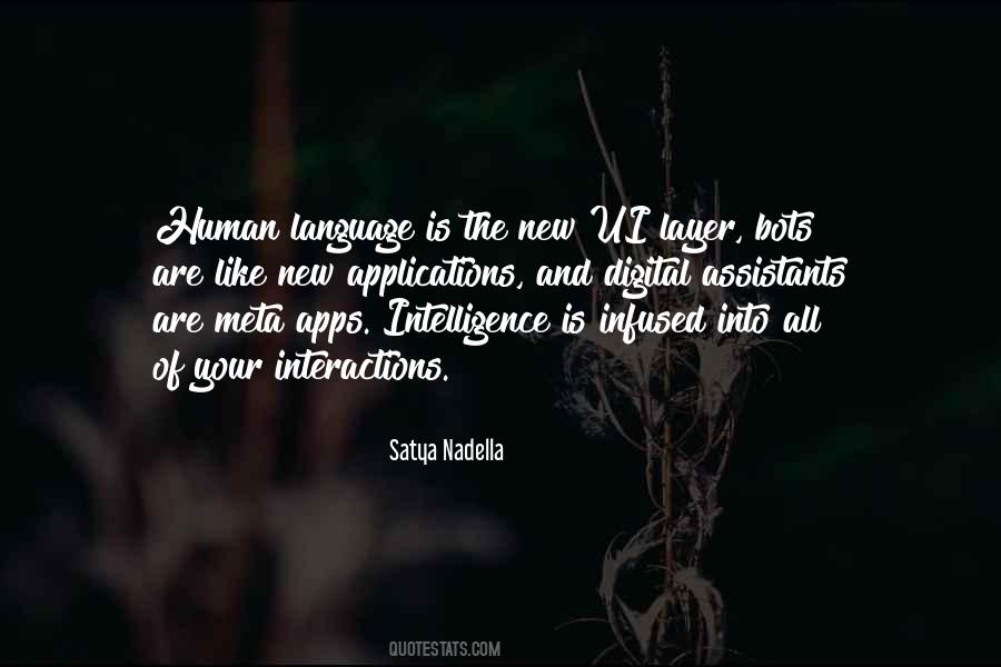 Quotes About Human Language #472019