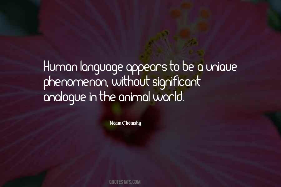 Quotes About Human Language #506053