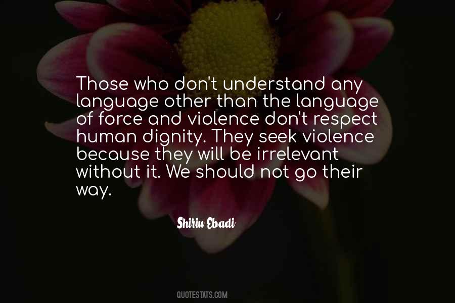 Quotes About Human Language #51505