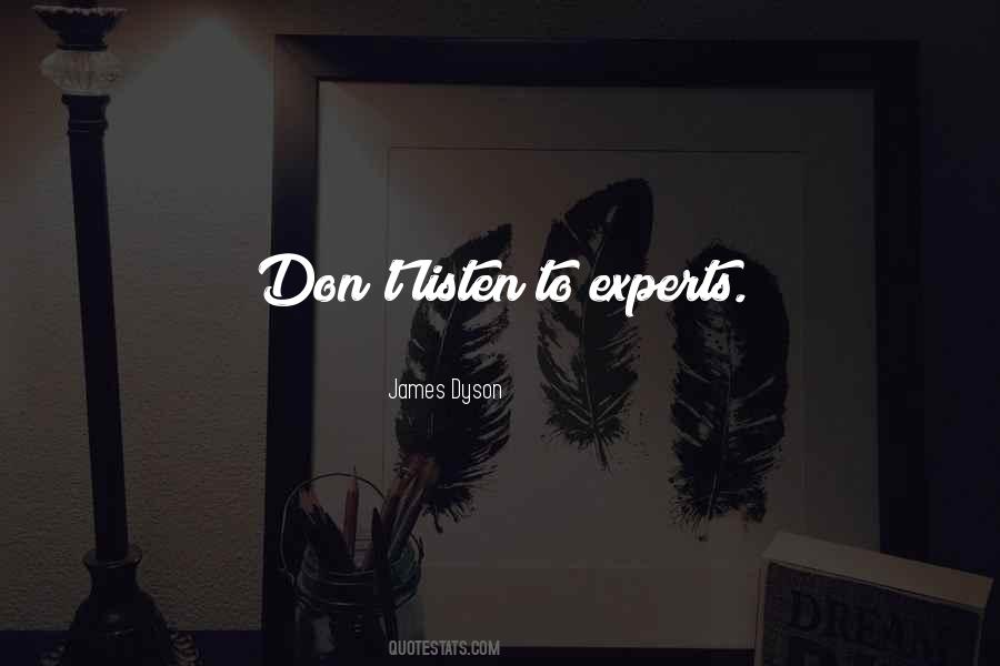 Quotes About Experts #1268645