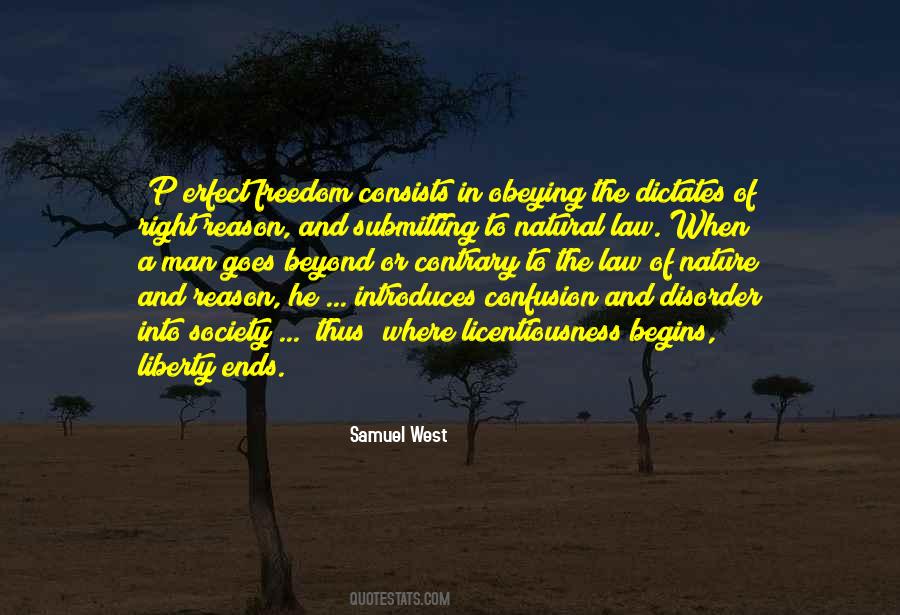 Quotes About The Law Of Nature #1469509