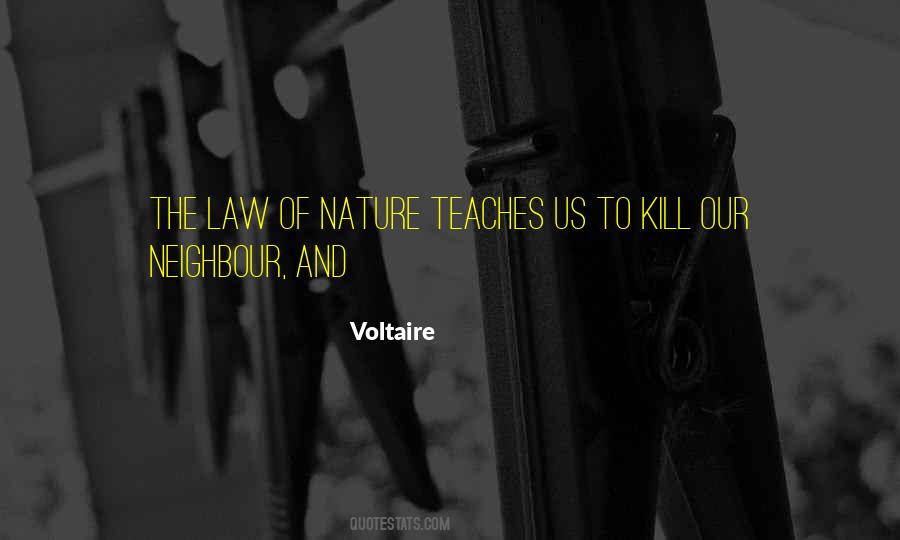 Quotes About The Law Of Nature #174675