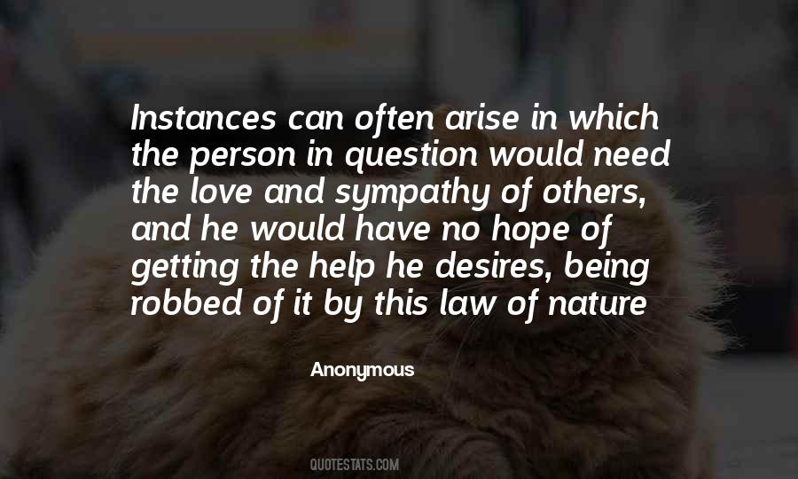 Quotes About The Law Of Nature #178808