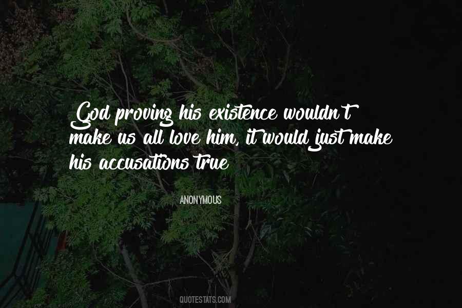 Quotes About Proving Love #1774179