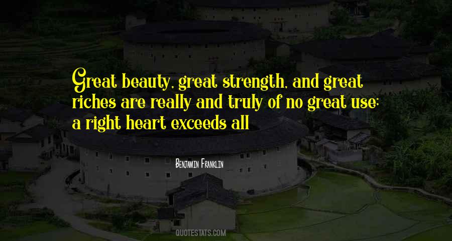 Quotes About Beauty And Strength #186763