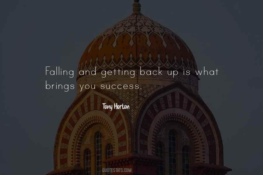 Quotes About Getting Back Up #1199650