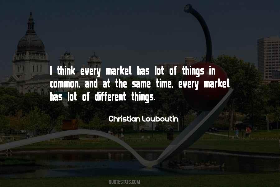 Different Things Quotes #1213746