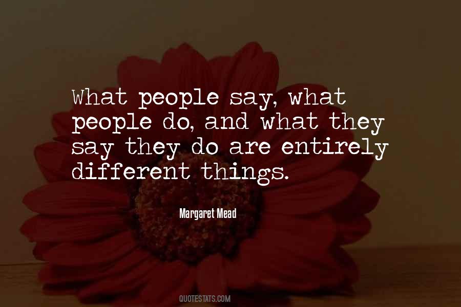 Different Things Quotes #1342122