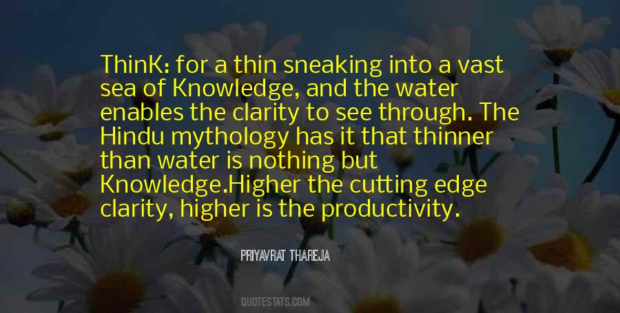 Clarity Of Thinking Quotes #1799120