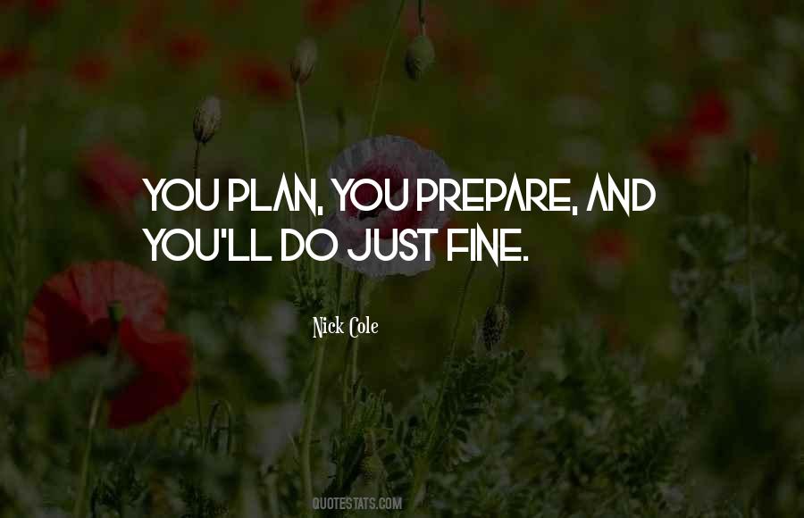 Quotes About Prepare #1625457