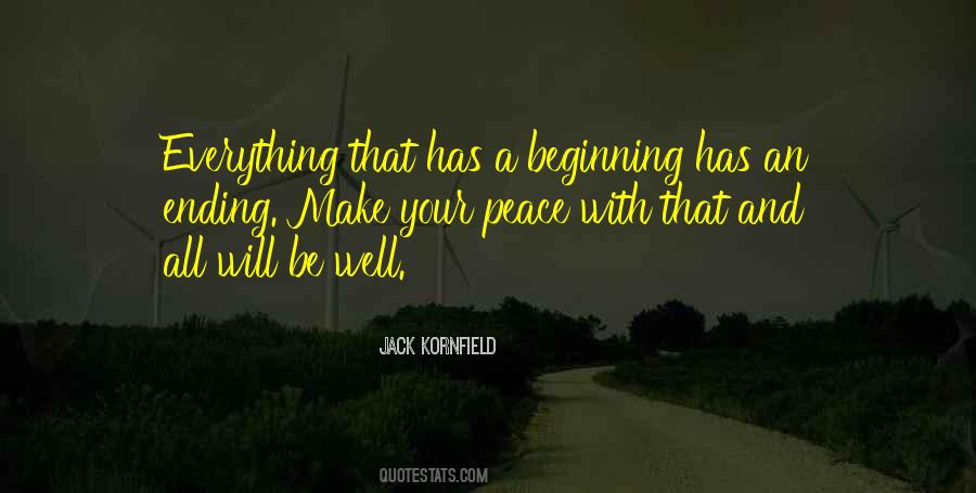 A Beginning Quotes #1266372