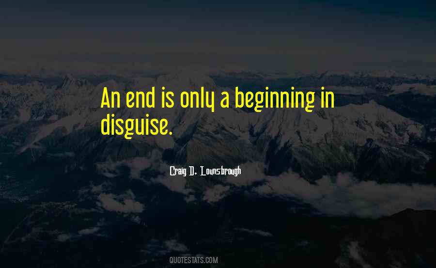 A Beginning Quotes #1273294