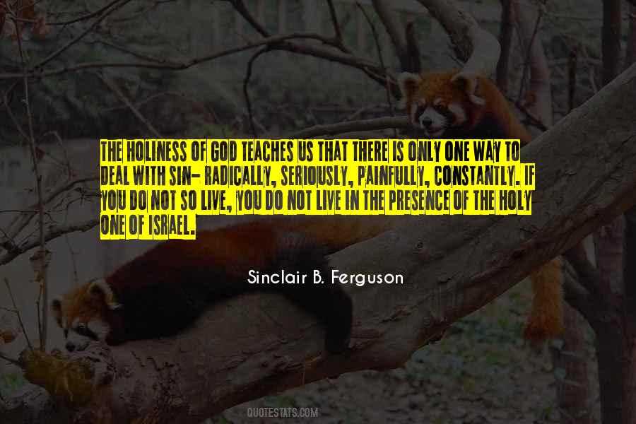 Quotes About Holiness Of God #1379137