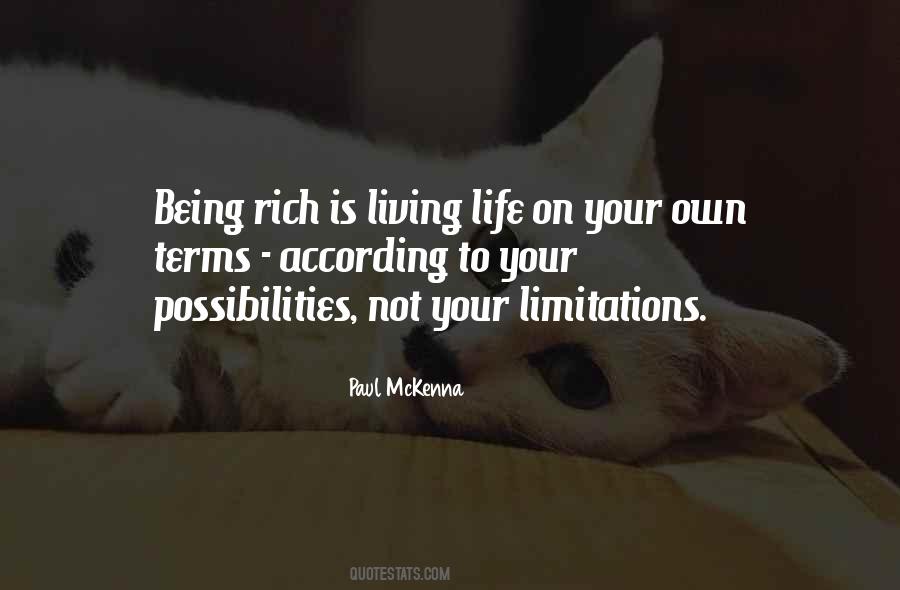 Quotes About Living On Your Own #1677413