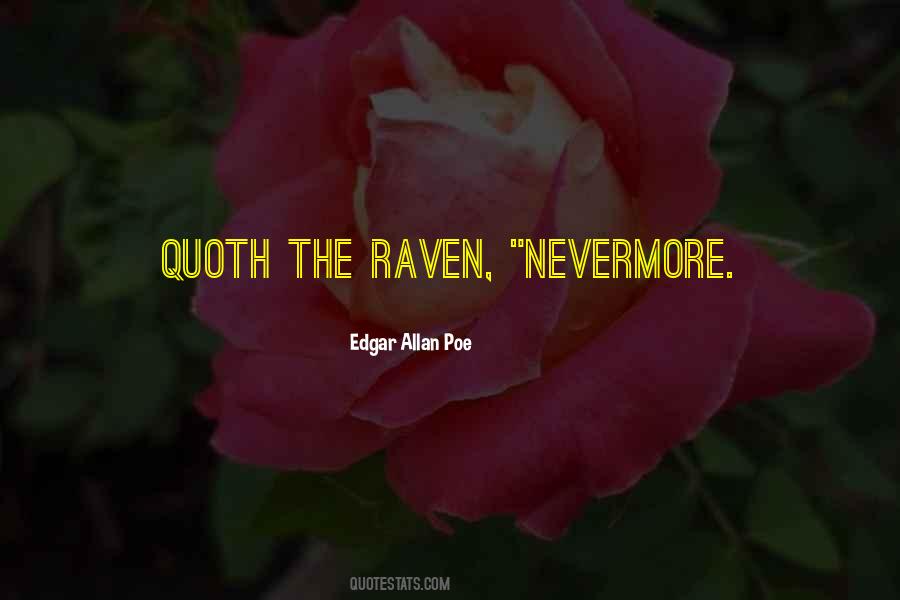 Poe Raven Quotes #1830299