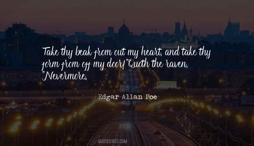 Poe Raven Quotes #846614