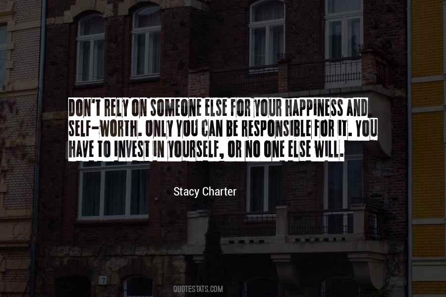 Quotes About Self Worth And Happiness #1405511