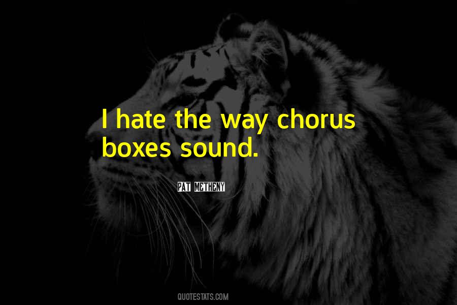 Quotes About Chorus #1002874