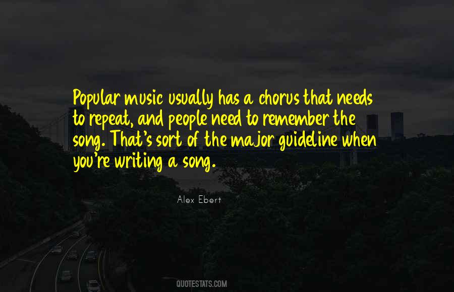 Quotes About Chorus #1307714