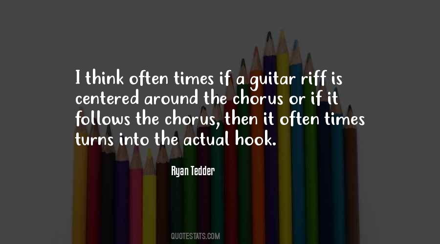 Quotes About Chorus #954131