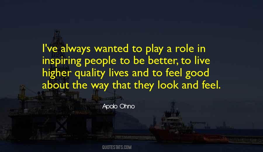 Play A Role Quotes #1685490