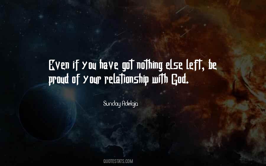 Quotes About Relationship With God #1000240