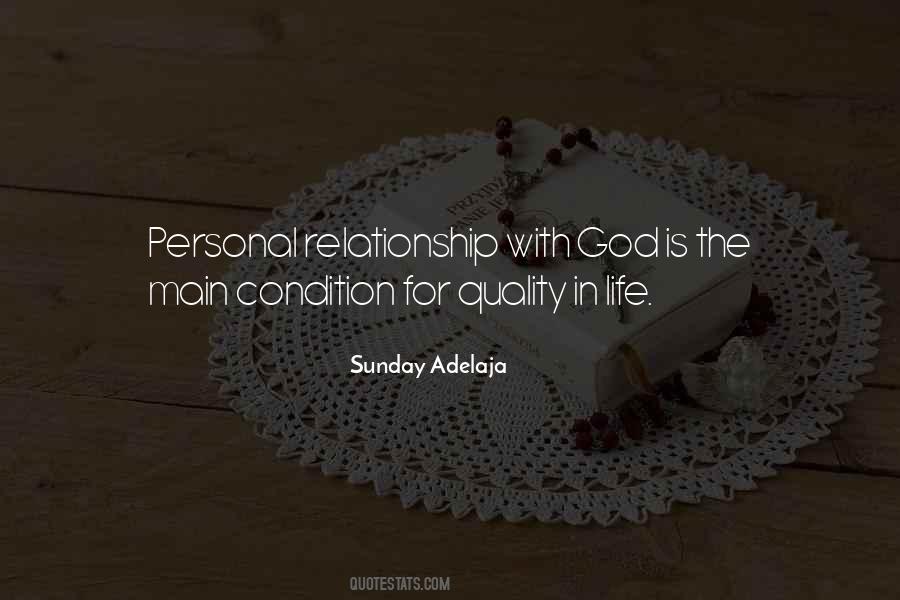 Quotes About Relationship With God #1137296