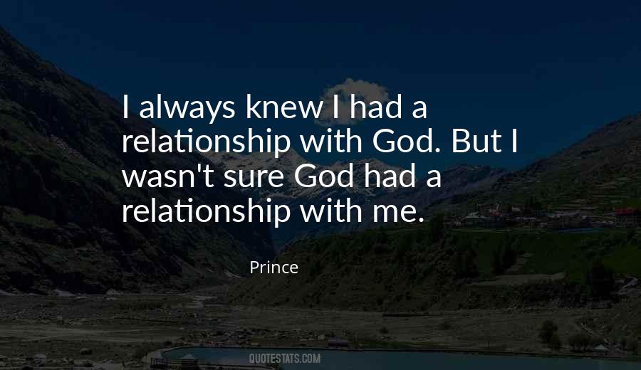 Quotes About Relationship With God #962892