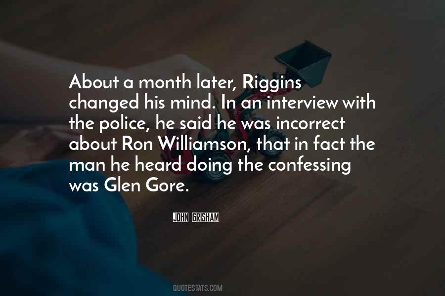 Quotes About Gore #1028793