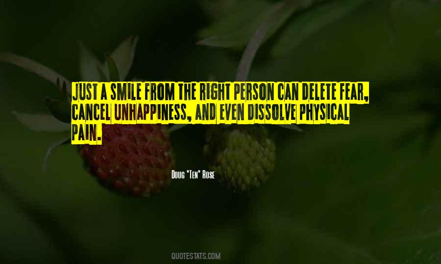 Quotes About Unhappiness And Pain #1549309