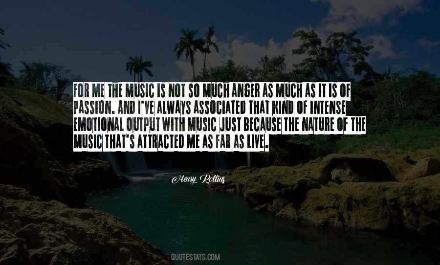 Quotes About Passion On Music #254945