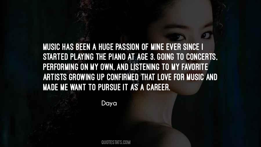 Quotes About Passion On Music #292583