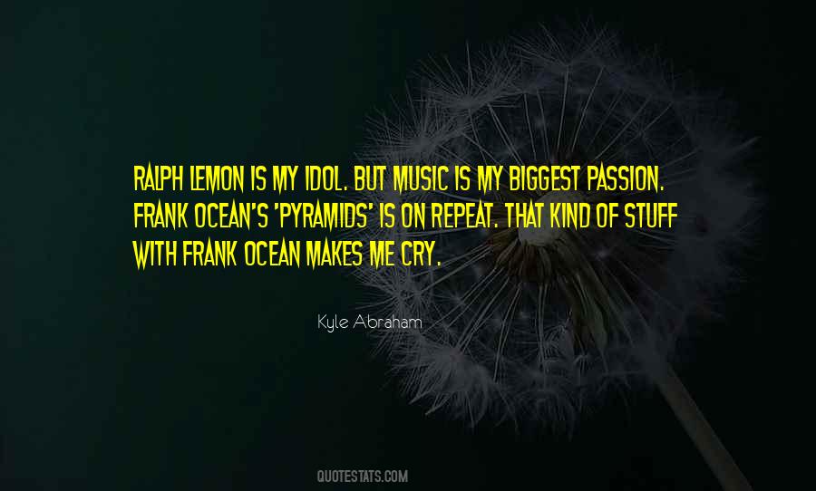 Quotes About Passion On Music #354608